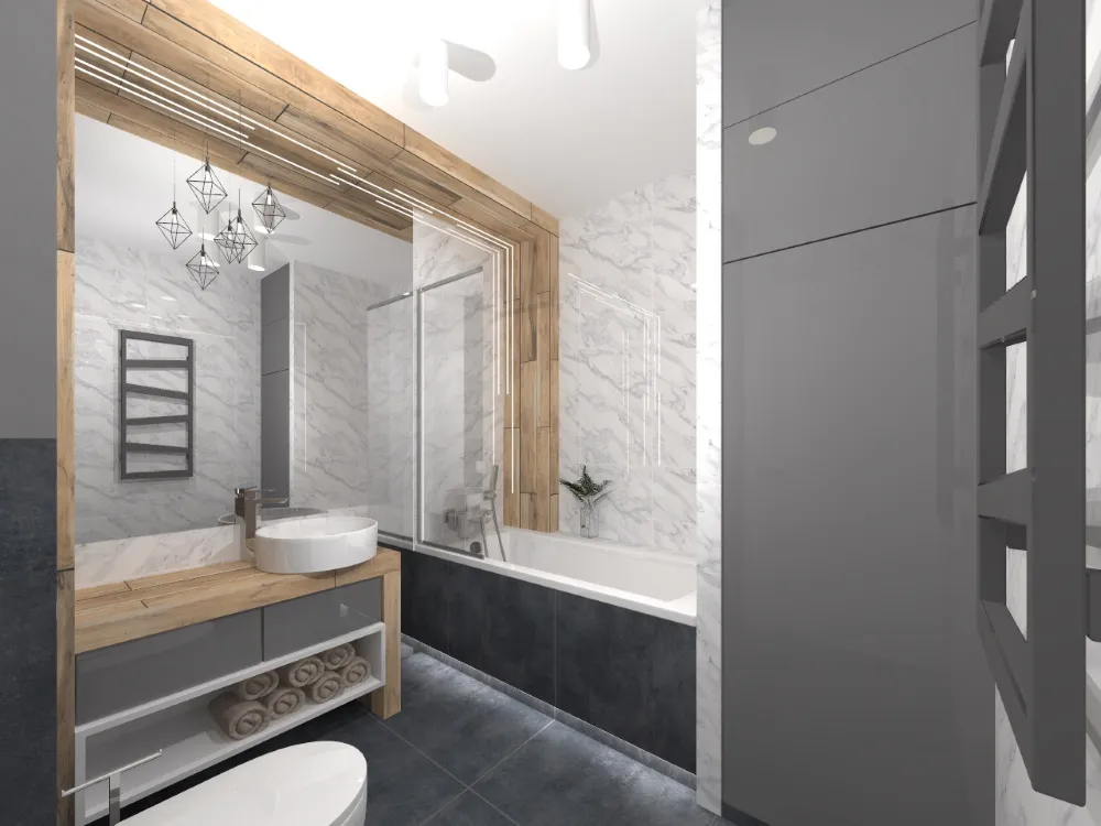 nowoczesna łazienka