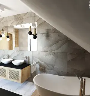 Łazienka na piętrze