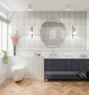 Łazienka w romantycznym stylu