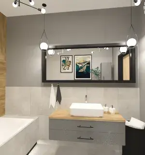 nowoczesna łazienka