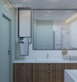Mała łazienka w minimalistycznym stylu