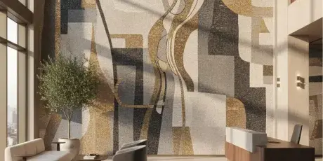 mozaika w obiektach publicznych