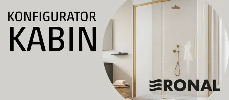 Konfigurator Kabin Prysznicowych Ronal - baner