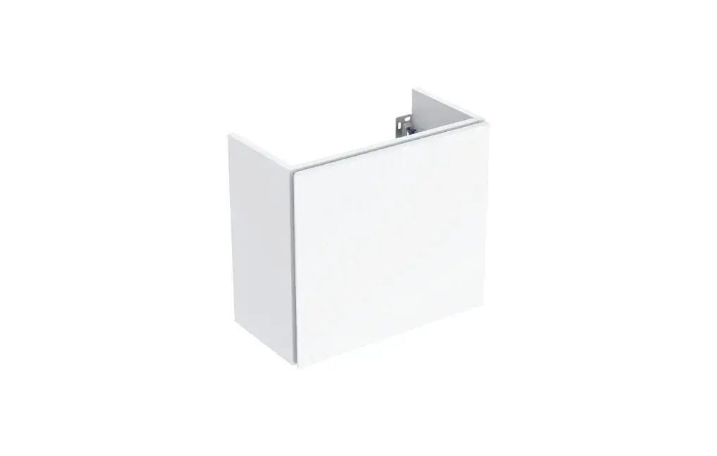 Szafka podumywalkowa 46x40 cm CALUNA biały połysk, 1 drzwi