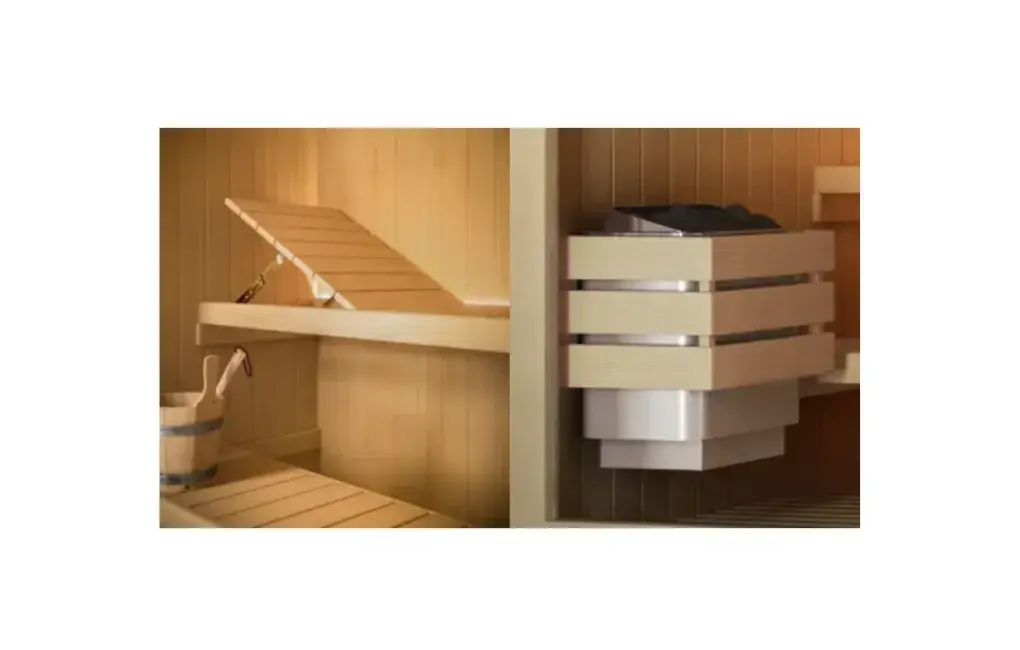 SAUNA SUCHA HOSHI 210x160x198 CM 6 KW JODŁA KNADYJSKA