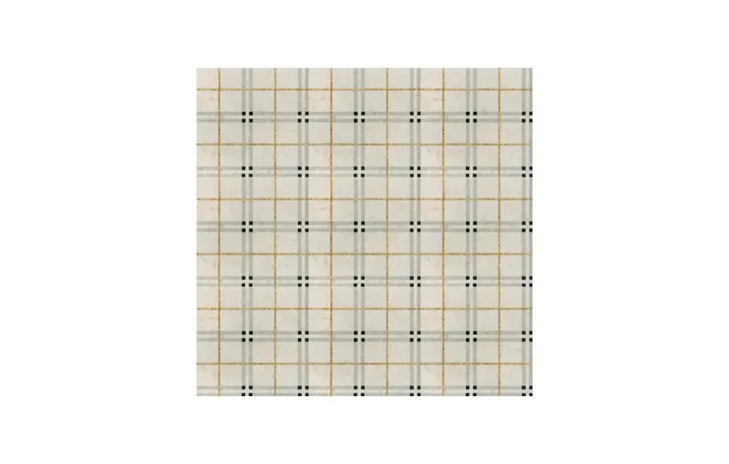 MOZAIKA MANORIAL TARTAN 31x31x1 cm, BEIGE