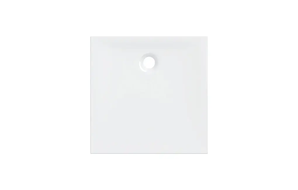 BRODZIK NEMEA BIAŁY 90x90x3.5 cm