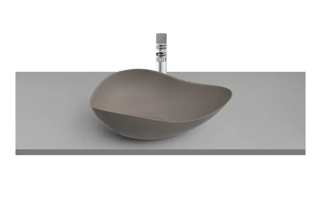 Umywalka nablatowa Ohtake 54x38 cm cafe