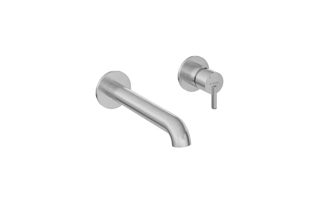 BATERIA UMYWALKOWA SILIA PODTYNKOWA, STAL SZCZOTKOWANA