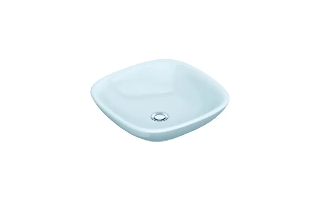 UMYWALKA WHITE 45x45 STAWIANA BEZ OTWORU BEZ PRZELEWU BIAŁY P.PLUS