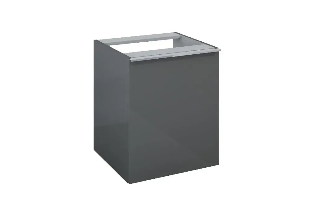 KOMODA Z KOSZEM CARGO WHITE 50x60x49 CM ANTHRACITE (KOMPL. Z 80 I 100)