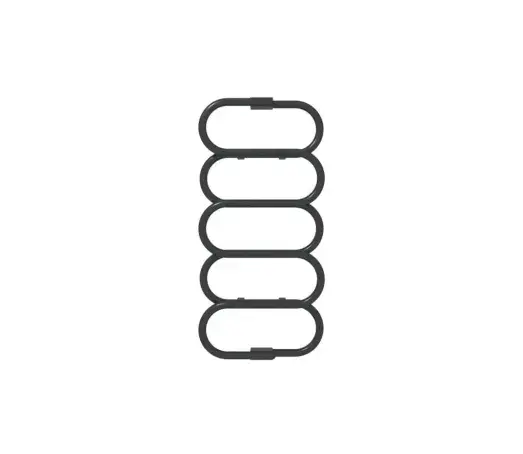 Grzejnik łazienkowy Collar soft 9005 1037x500 mm