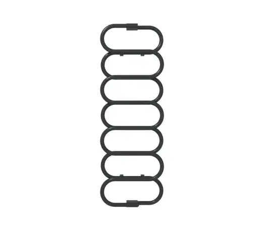 Grzejnik łazienkowy Collar soft 9005 1437x500 mm