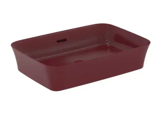 Umywalka nablatowa Ipalyss 55x38 cm bez przelewu owoc granatu