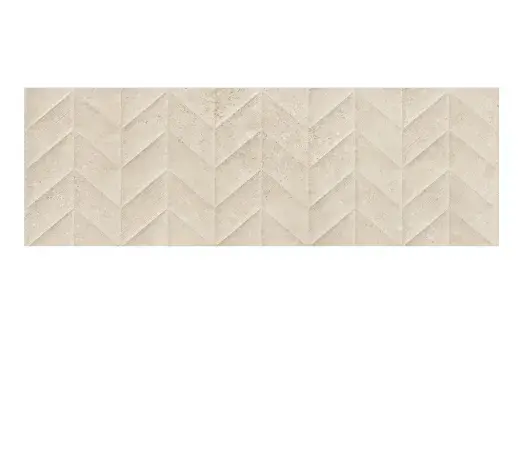 Płytka ścienna Work beige spike 3D 30x90 cm rektyfikowana
