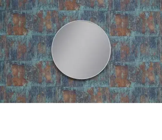 Lustro Olymp białe fi 80 cm