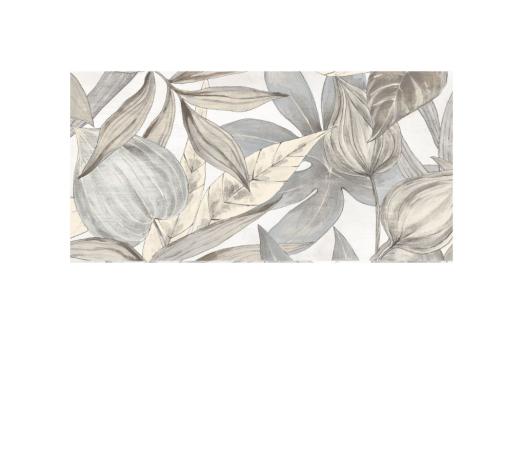 Gres Palladiana decoro foglie beige 59.5x119.2 cm rektyfikowana