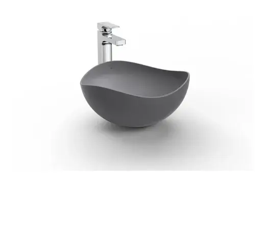 Umywalka nablatowa Ohtake 37x37 cm perła