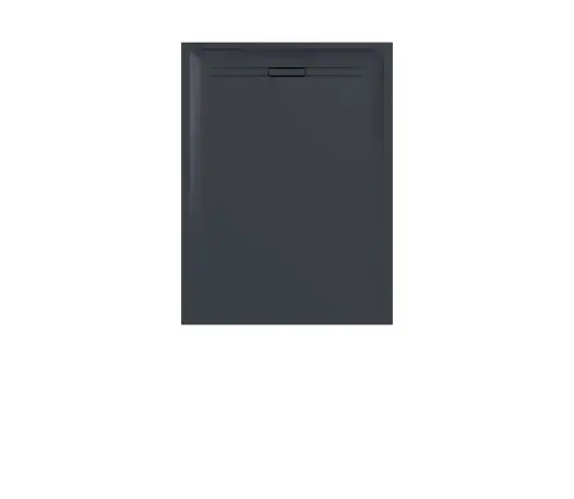 Brodzik prostokątny Sestra 100x80 cm grafit