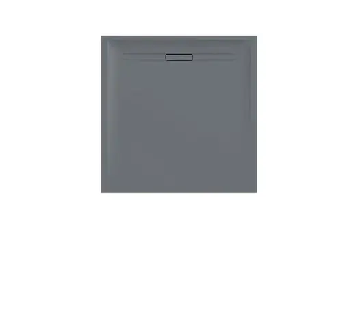 Brodzik kwadratowy Sestra 90x90 cm szary