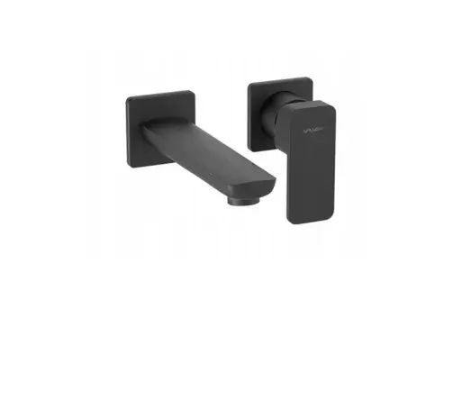 Podtynkowa bateria umywalkowa Loft czarny mat