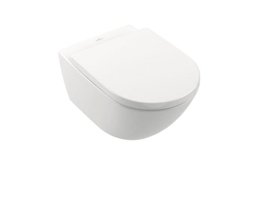 Miska WC bezkołnierzowa wisząca Subway 3.0 z deską wolnoopadającą
