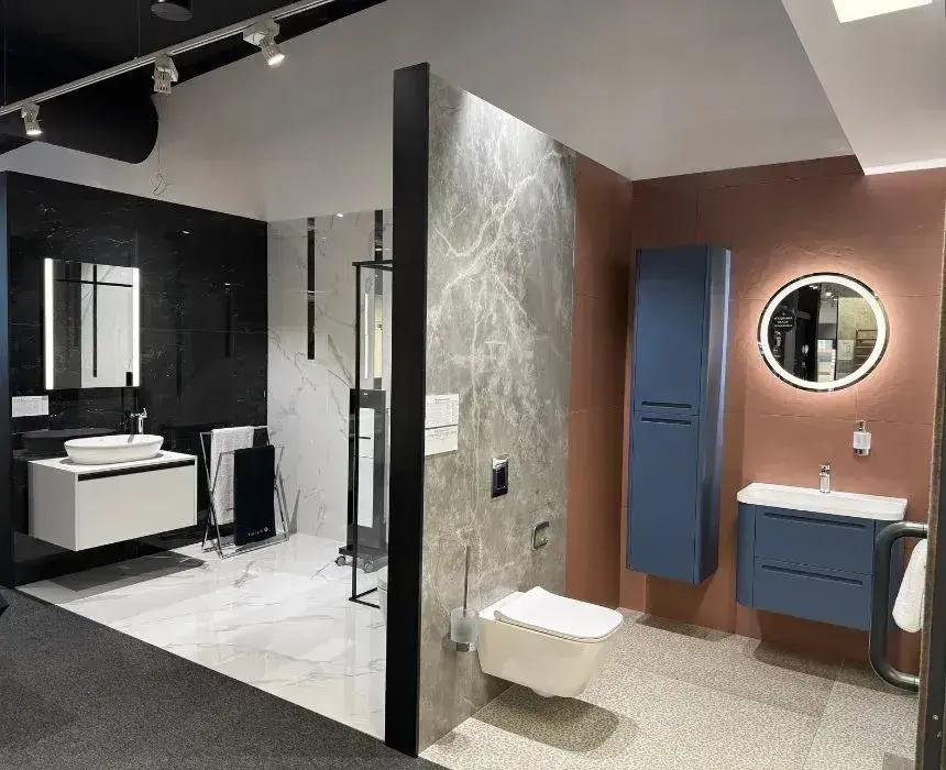 Salon łazienek Elements Gliwice Uszczyka - wystawa łazienek