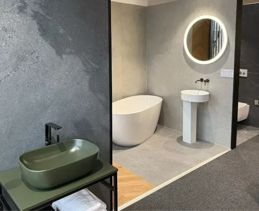 Salon łazienek Elements Gliwice Uszczyka - wystawa łazienek