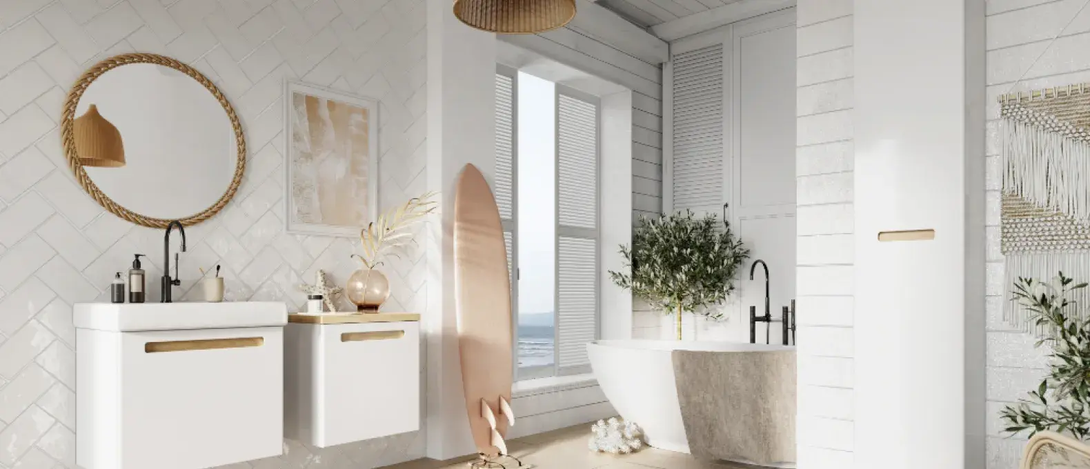 Najlepszy kolor dla mebli łazienkowych