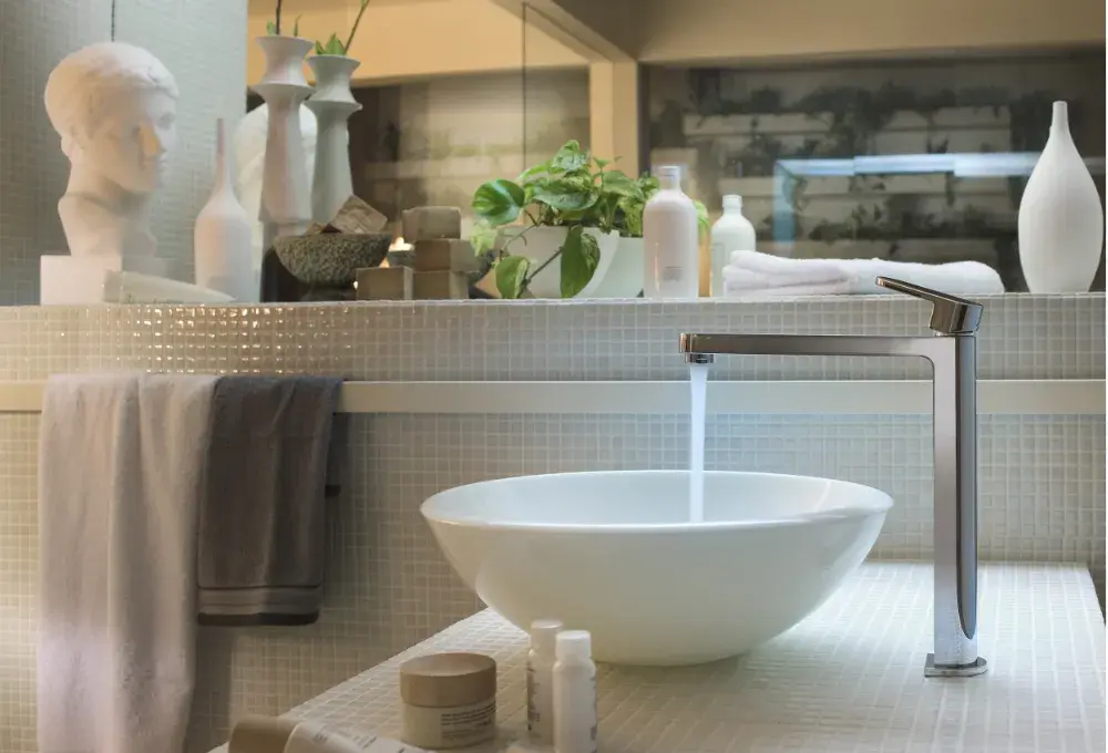 Stojąca bateria umywalkowa wysoka Up