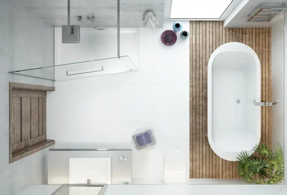 Kabina Walk-In narożna Altus 120 cm