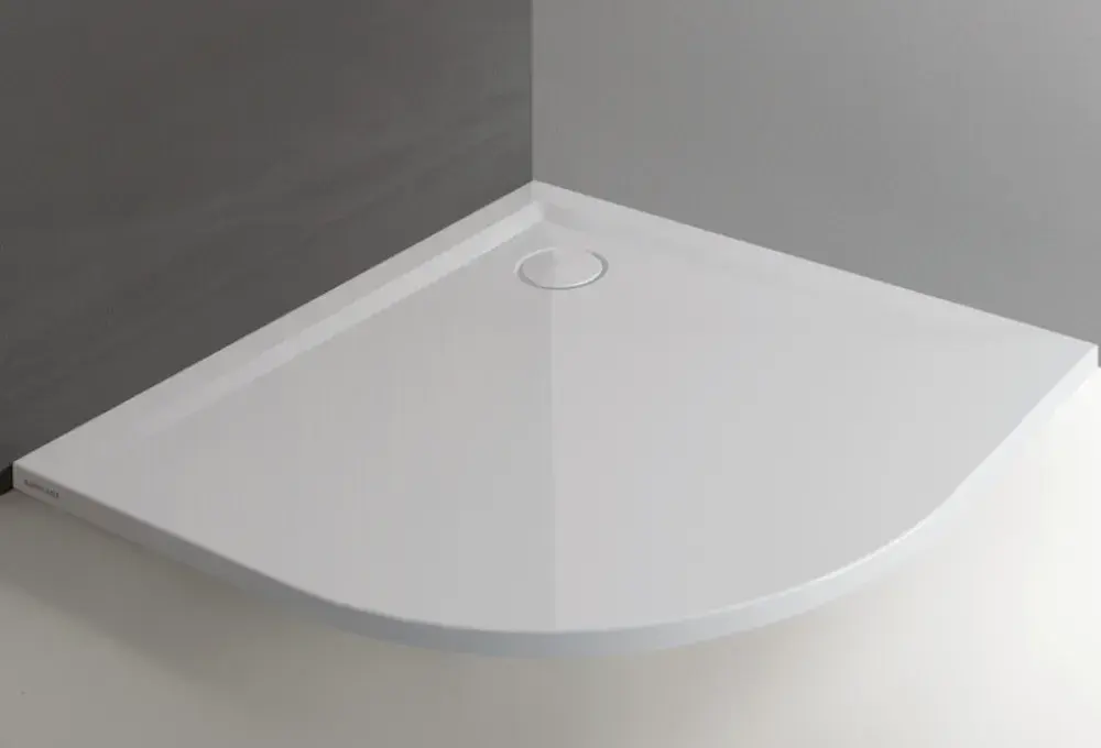 Brodzik p&oacute;łokrągły mineralny Space Mineral 90x90 cm