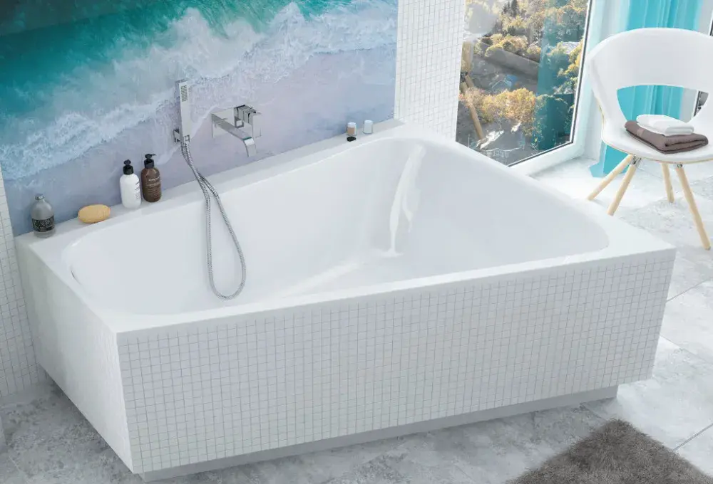 Wanna Luxo 175 cm narożnikowa