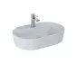 Umywalka nablatowa Babette 62x41 cm stone matt